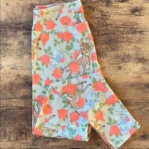 DISNEY Bambi Lularoe OS leggings